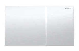 Geberit Sigma70 - Sterowanie spłukiwaniem, łatwe do czyszczenia, szczotkowana stal nierdzewna 115.622.FW.1 - Przyciski spłukujące - miniaturka - grafika 1