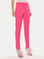 Spodnie damskie - Rinascimento Spodnie materiałowe CFC0118281003 Różowy Regular Fit - miniaturka - grafika 1