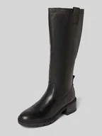 Botki damskie - Kozaki z naturalnej skóry bydlęcej - miniaturka - grafika 1