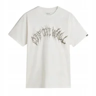Koszulki męskie - Męski T-shirt VANS Metal Arch SS Marshmallow VN000M47FS81 M - miniaturka - grafika 1
