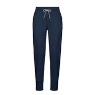 Spodnie damskie - Head damskie spodnie Tracksuits Club Rosie Pants W niebieski Dark Blue/Yellow 3XL - miniaturka - grafika 1