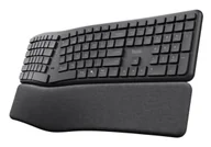 Klawiatury - Trust Keyra klawiatura Dom/Biuro RF Wireless + Bluetooth QWERTY 25459 - miniaturka - grafika 1