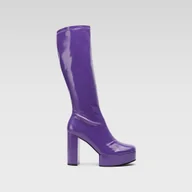 Kozaki damskie - Kozaki Jenny Fairy GLOSSY-02KW - miniaturka - grafika 1