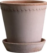 Donice - Doniczka Helena 30 cm różowa z podstawką - miniaturka - grafika 1