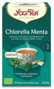 Herbata - Herbata ziołowa Yogi Tea Chlorella Menta 17 stz (4012824404885) - miniaturka - grafika 1