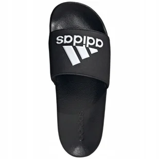 Adidas klapki unisex wodoodporne gumowe Adilette GZ3779 czarne - Klapki i japonki męskie - miniaturka - grafika 1