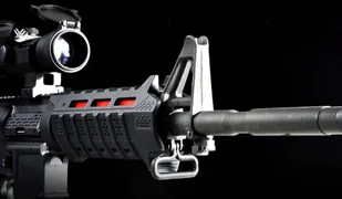 Strike Industries - Łoże Carbine Length Handguard - FDE - SI-STRIKE-HG-CFDE-BK - Osprzęt do wiatrówek - miniaturka - grafika 8