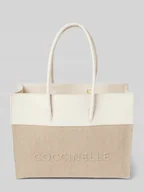 Torebki damskie - Torba shopper z wyhaftowanym logo model ‘MYRTHA’ - miniaturka - grafika 1
