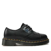 Glany damskie - Glany Dr. Martens 1461 Metal Plate 31684001 Czarny - miniaturka - grafika 1