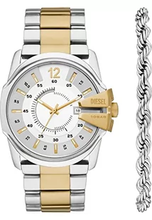 Diesel DZ2172 Zegarek dla Mężczyzn Scraper Quartz, 3 Ruch Ręki, Rozmiar Koperty 43 mm, Pasek ze Stali Nierdzewnej - Paski - miniaturka - grafika 1
