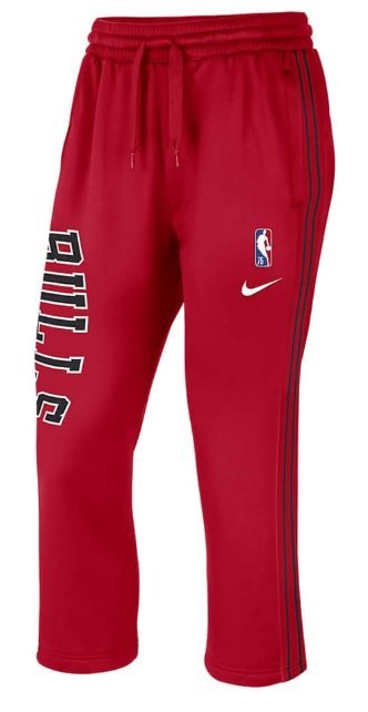 Polarowe Spodnie Dresowe Fleece Sweatpants Chicago Bulls DB2158657 XS