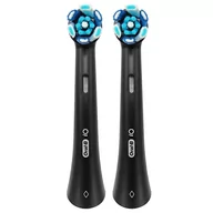 Końcówki do szczoteczek elektrycznych - Końcówki szczoteczki Oral-B iO Ultimate Clean Black x2 - miniaturka - grafika 1