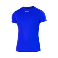 Odzież do sportów motorowych - T-shirt kartingowy Sparco B-Rookie niebieski - miniaturka - grafika 1