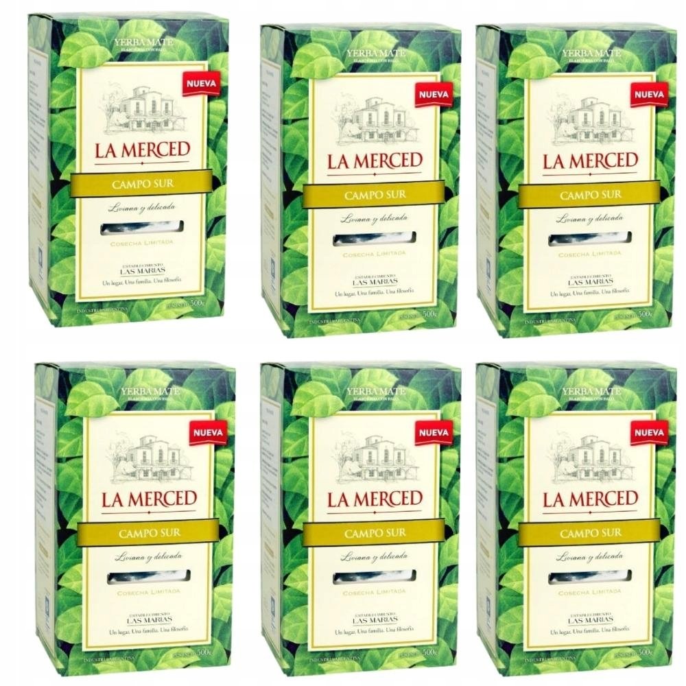 Yerba Mate La Merced Campo Sur 3kg