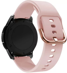 Silicone Strap TYS opaska do smartwatcha zegarka uniwersalna 22mm różowy - Akcesoria do smartwatchy - miniaturka - grafika 1