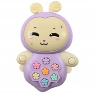 Zabawki interaktywne dla dzieci - PSZCZÓŁKA ZABAWKA INTERAKTYWNA MUZYCZNA WESOŁE MELODIE ŚWIATŁA RÓŻNE KOLORY - miniaturka - grafika 1