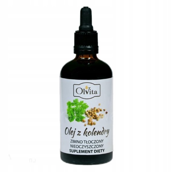 Olej z nasion kolendry tłoczony na zimno 100ml OlVita
