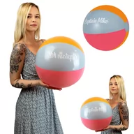 Piłki dla dzieci - Piłka plażowa dmuchana duża do ogrodu na plaże Captain Mike - miniaturka - grafika 1