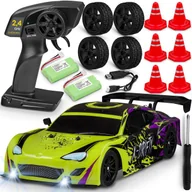 Zabawki zdalnie sterowane - Samochód Auto RC DRIFT DRIFTING do DRIFTU ZDALNIE STEROWANY 1:16 20km/h - miniaturka - grafika 1