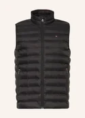 Kamizelki męskie - Tommy Hilfiger Kamizelka Pikowana schwarz - TOMMY HILFIGER - miniaturka - grafika 1