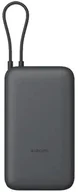 Powerbanki - Powerbank z kablem Xiaomi Power Bank 20000mAh Ciemnoszary - miniaturka - grafika 1