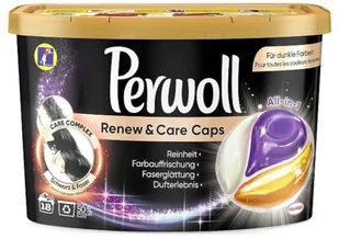 Lumarko Kapsułki 3in1 18p Schwarz&faser Perwoll - Środki do zmywarek - miniaturka - grafika 1