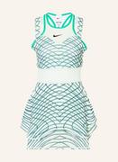 Sukienki - Nike Sukienka Tenisowa Court Dri-Fit Slam gruen - miniaturka - grafika 1