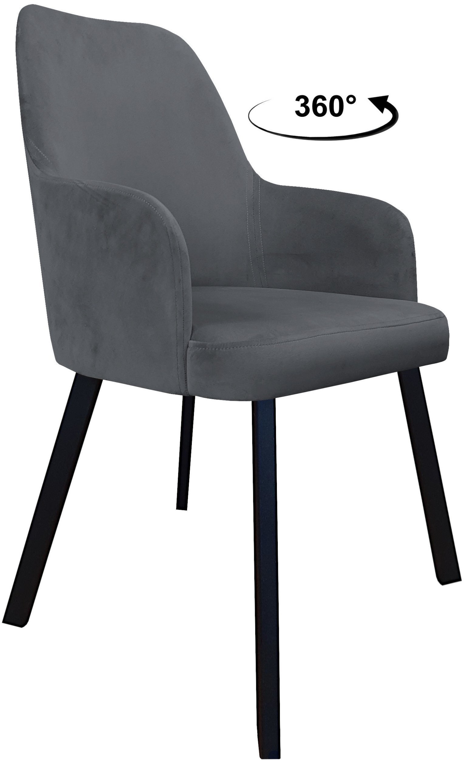 Krzesło obrotowe WESTA noga Profil czarna BL14