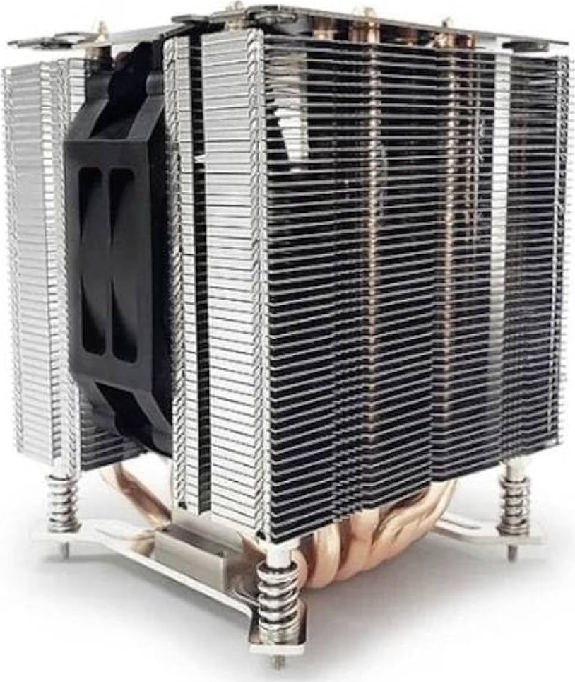 Chłodzenie CPU Dynatron DYNATRON Q11 Intel CPU Kuehler LGA1700 4U Kuehlkoerper und Lamellen aus Aluminium mit Heat Pipes Aktiv mit PWM bis zu 170W TDP A   2779