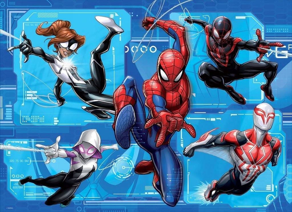 LISCIANI MARVEL PUZZLE DF MAXI FLOOR 108 SPIDERMAN