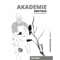Hueber Akademie Deutsch A1+ T.1 materiały dodatkowe praca zbiorowa - Książki do nauki języka niemieckiego - miniaturka - grafika 1