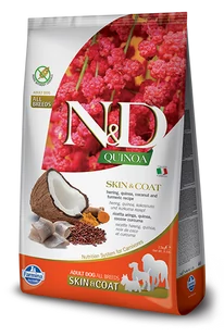 Farmina N&D Grain Free Quinoa Skin & Coat Herring 7 kg - Sucha karma dla psów - miniaturka - grafika 1