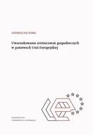 Ekonomia - Uwarunkowania zróżnicowań gospodarczych... - Andrzej Paczoski - książka - miniaturka - grafika 1