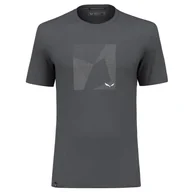 Koszulki męskie - Salewa Męski T-Shirt Pure Building Dry M - miniaturka - grafika 1