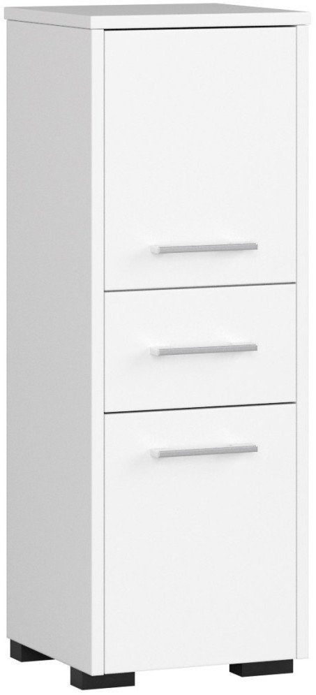 Fabryka Mebli Akord SZAFKA - SŁUPEK REGAŁ ŁAZIENKOWY FIN 2D 1SZ BIAŁY