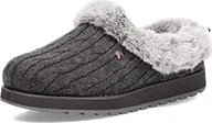Kapcie damskie - Skechers Damskie kapcie pamiątkowe - Ice Angel, szary, 35 EU - miniaturka - grafika 1