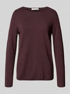 Swetry damskie - Sweter o kroju regular fit z dzianiny z mieszanki wełny - miniaturka - grafika 1