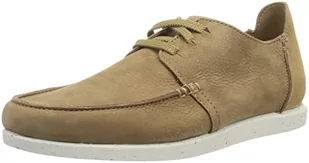 Clarks Męskie trampki ShacreLite, ciemny piasek nubuk, 10 UK - Trampki męskie - miniaturka - grafika 1