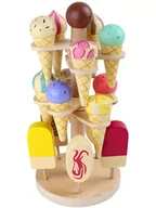 Zabawki AGD - Small foot Stojaki na lody z akcesoriami - 3+ - miniaturka - grafika 1