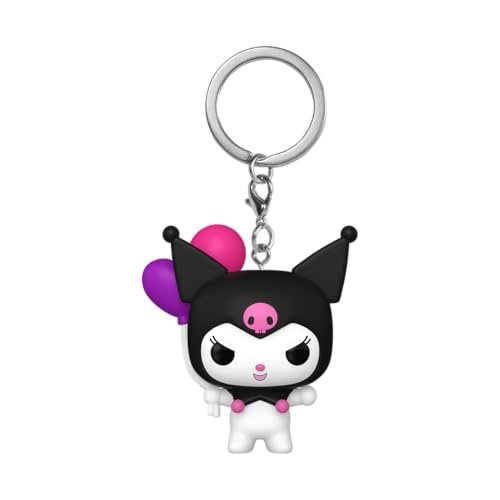 Funko Pop! Brelok: HK - Kuromi - (BLN) - Hello Kitty Nowość Brelok - Kolekcjonerska mini figurka - Wypełnienie pończoch - Pomysł na prezent - Oficjalny towar - Fani kreskówek - Wystrój plecaka