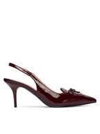 Czółenka - LOVE MOSCHINO Szpilki JA10517G0NIH0556 Bordowy - miniaturka - grafika 1