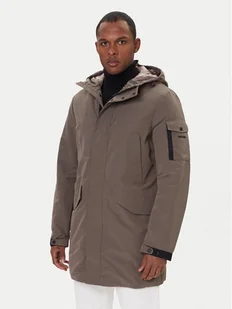 Geox Parka Velletri M5628F T3285 F1432 Brązowy Regular Fit - Kurtki męskie - miniaturka - grafika 1