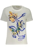Koszulki i topy damskie - Koszulka t-shirt marki DESIGUAL 26SWTK38_BI1000. Kolor: Biały. Kategoria: Odzież. Płeć: Damski. - miniaturka - grafika 1