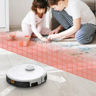 Robot sprzątający Tesvor S6 Turbo Biały - Roboty sprzątające - miniaturka - grafika 3