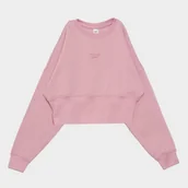 Bluzy damskie - REEBOK BLUZA RICHARD CROPPED CREWNECK SWEATSHIRT - Reebok - miniaturka - grafika 1