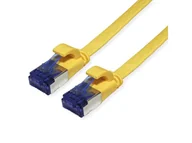 Kable miedziane - VALUE 21.99.2130 kabel sieciowy Żółty 0,5 m Cat6a F/UTP (FTP) 21.99.2130 - miniaturka - grafika 1
