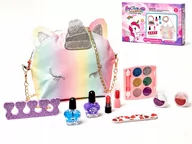 Zabawki kreatywne - Zestaw kosmetyków Makeup do malowania z torebką - miniaturka - grafika 1