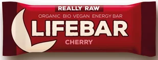 Lifefood BATON Z SUSZONYMI WIŚNIAMI RAW BIO 47 g - Batoniki - miniaturka - grafika 2