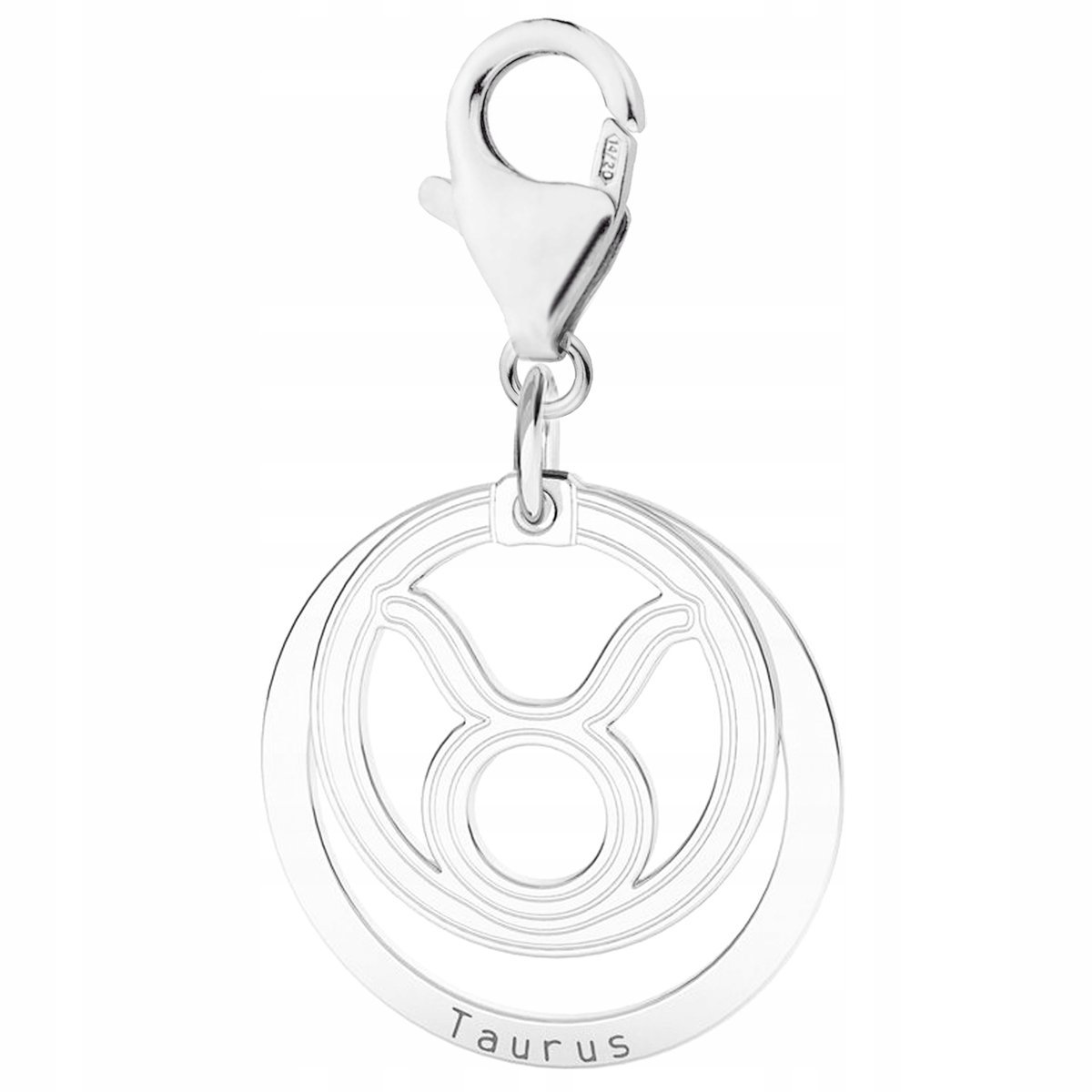 Zawieszka Srebrna ze Znakiem Zodiaku dla Byka Znak Zodiaku Byk SREBRO 925