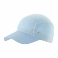 Czapki i chusty sportowe damskie - Czapka Salomon Cross Cap Chambray Blue - miniaturka - grafika 1